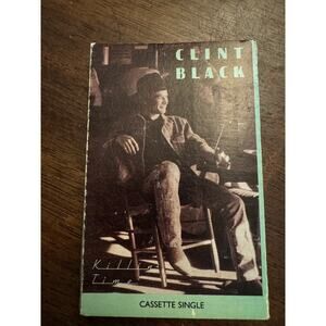 Clint Black Killin Time Cassette Single 1989